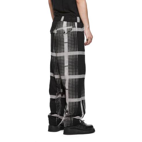 JULIUS 887PAM8 Black / Cyber Construction Pant